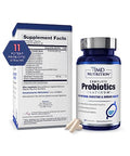 Complete Probiotics Platinum Prebiotics Probiotics Digestive Health Supplement 50 Billion CFU 11 Strains Dairy-Free 30 Caps O747839