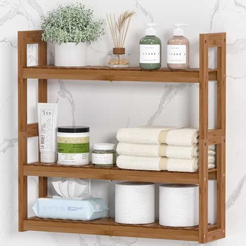 3 Tier Bamboo Bathroom Shelf A209