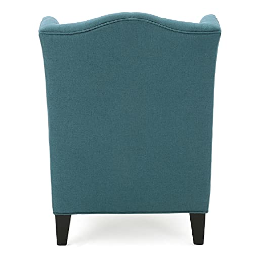 Dark Blue Fabric Club Chair B99752