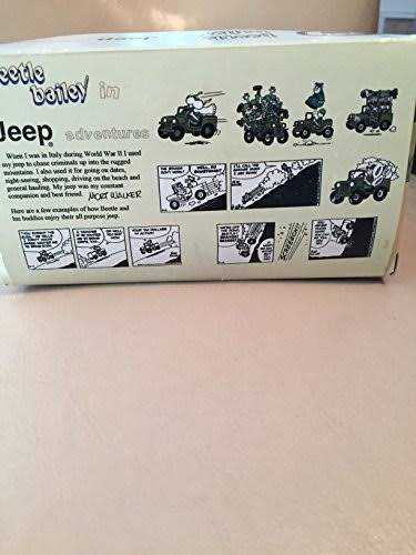 Die-Cast Beetle Bailey in Willys Jeep Q731685