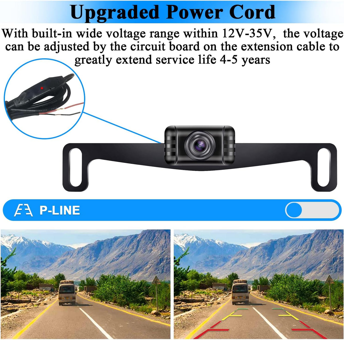 5'' Monitor HD 1080P Bluetooth Rear View Camera S724503