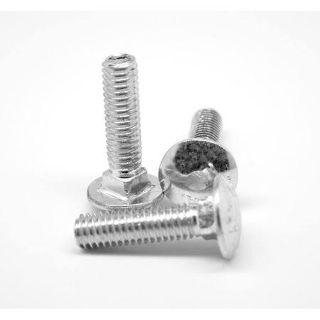 5/16 inch-18 x 5 inch Coarse Thread A307 Grade A Carriage Bolt Low Carbon Steel Zinc Plated Pk 300 H965