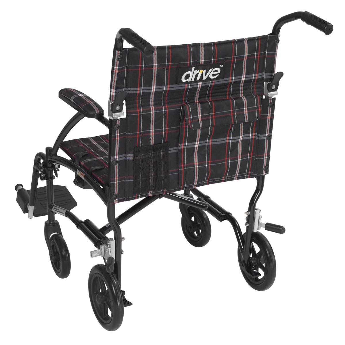 Ultra Lightweight Transport Wheelchair (Black) X486