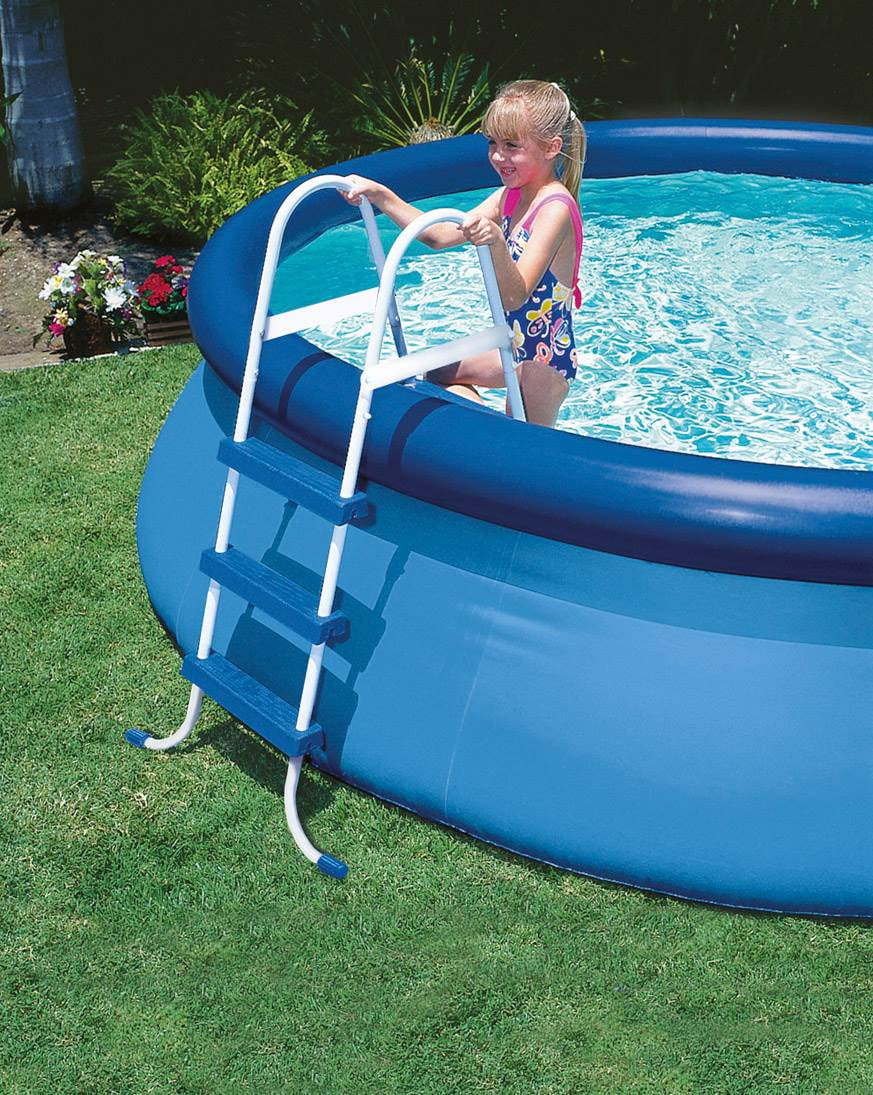 15ft x 42in Inflatable Round Swimming Pool & Pump Z65884