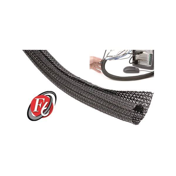 0.5 in. Self Wrap Sleeving - 150 ft, Clear White B999960
