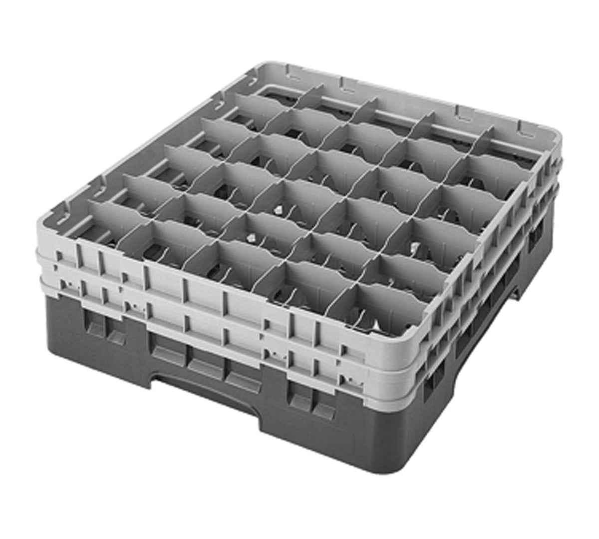 30-Compartment Full Size Glass Rack D682