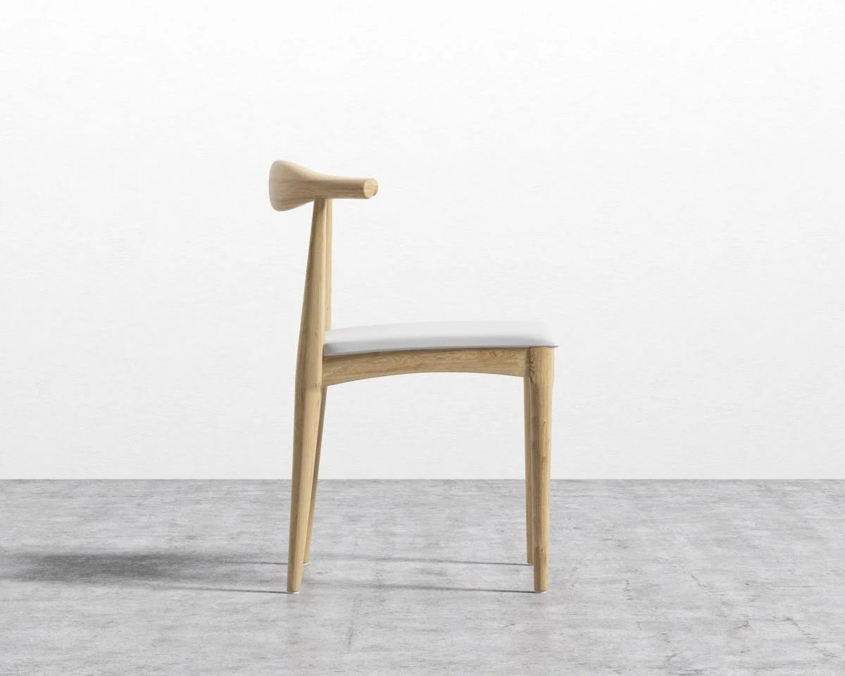 Chartreuse Walnut Stain Elbow Chair F364633