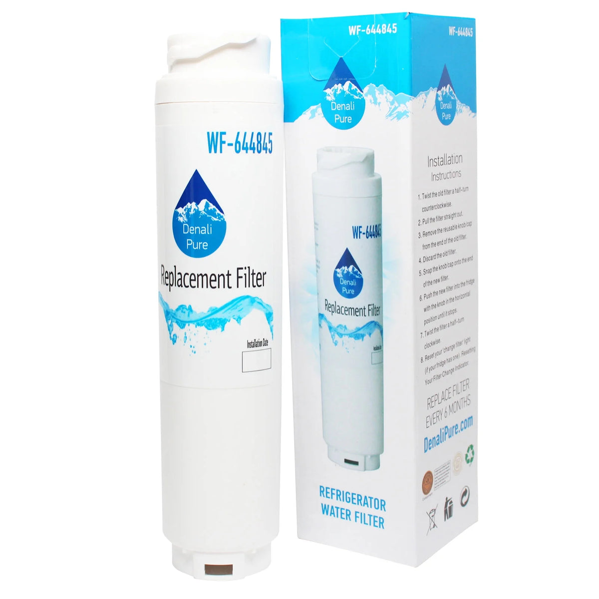 5-Pack Replacement Refrigerator Water Filter Cartridge U382
