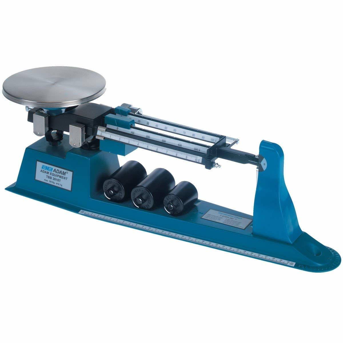 Triple Beam Mechanical Balance, 2610g Capacity, 0.1g Readability U5850