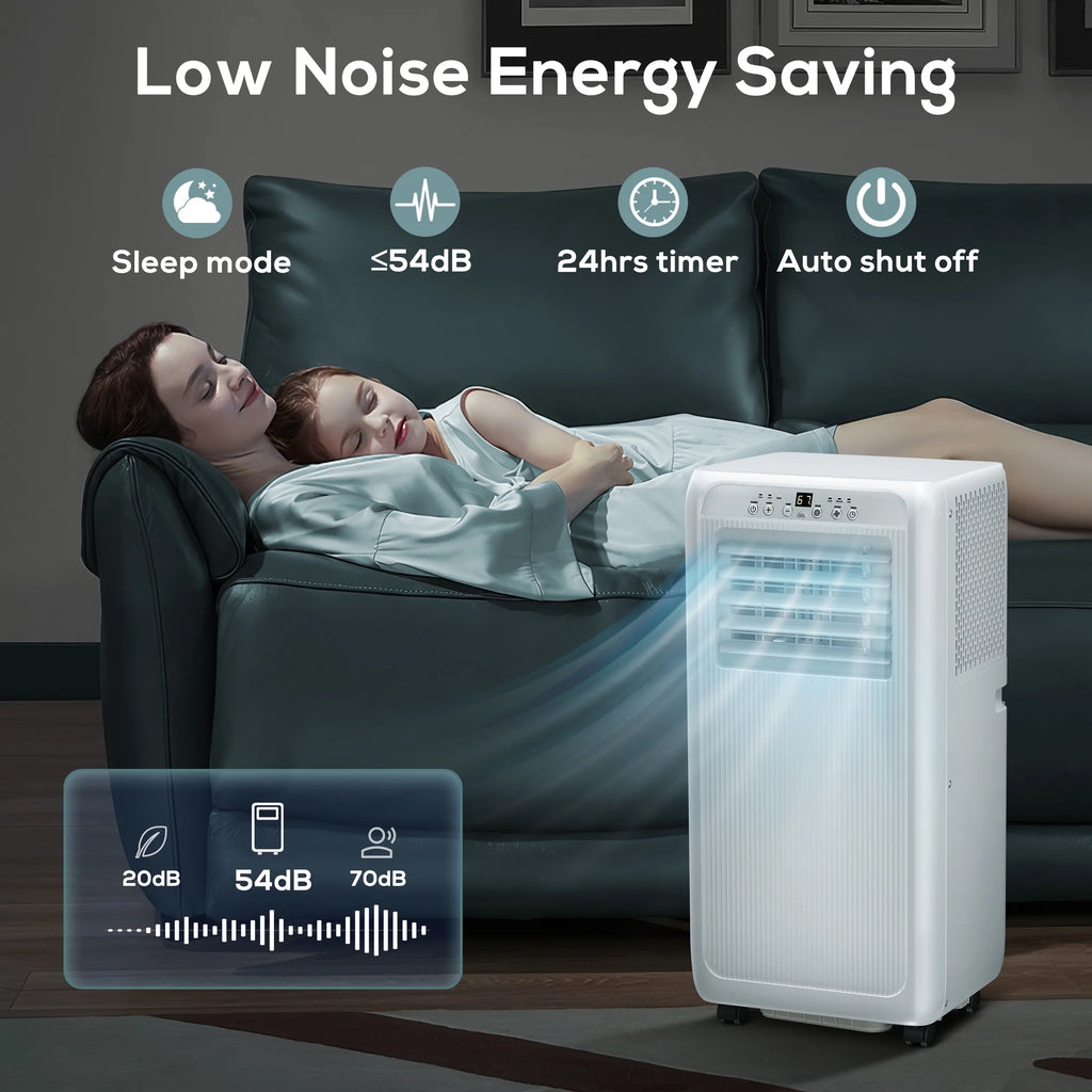 5000BTU Portable Air Conditioner 3 in 1 with 24-Hour Timer Z476