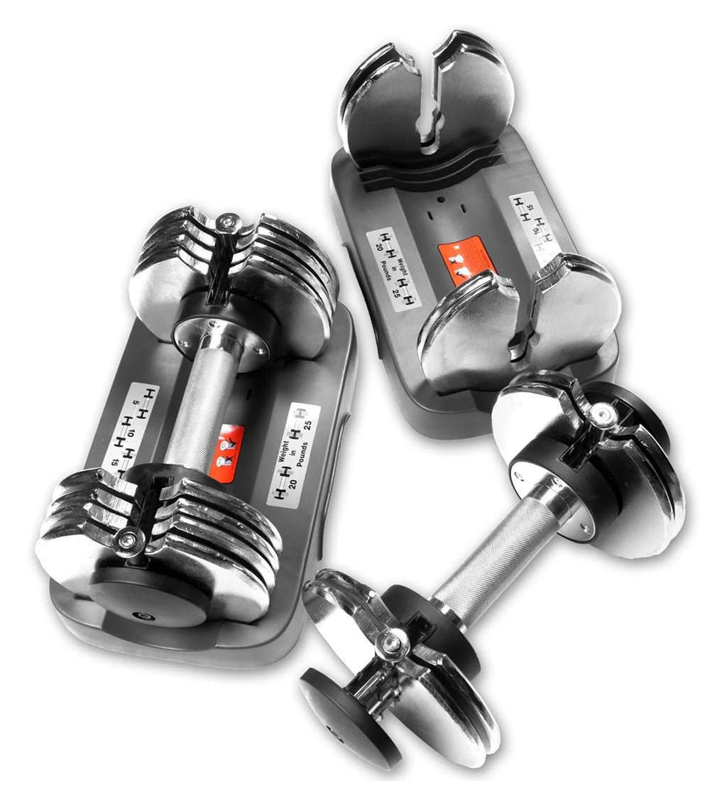 25 lb Adjustable Dumbbell Set E4418