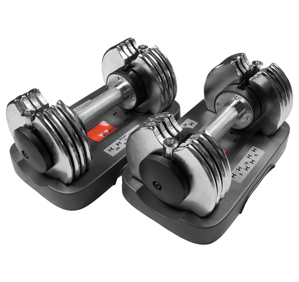 25 lb Adjustable Dumbbell Set E4418