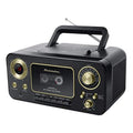 Portable Stereo CD Player with AM/FM Radio and Cassette Player N9018