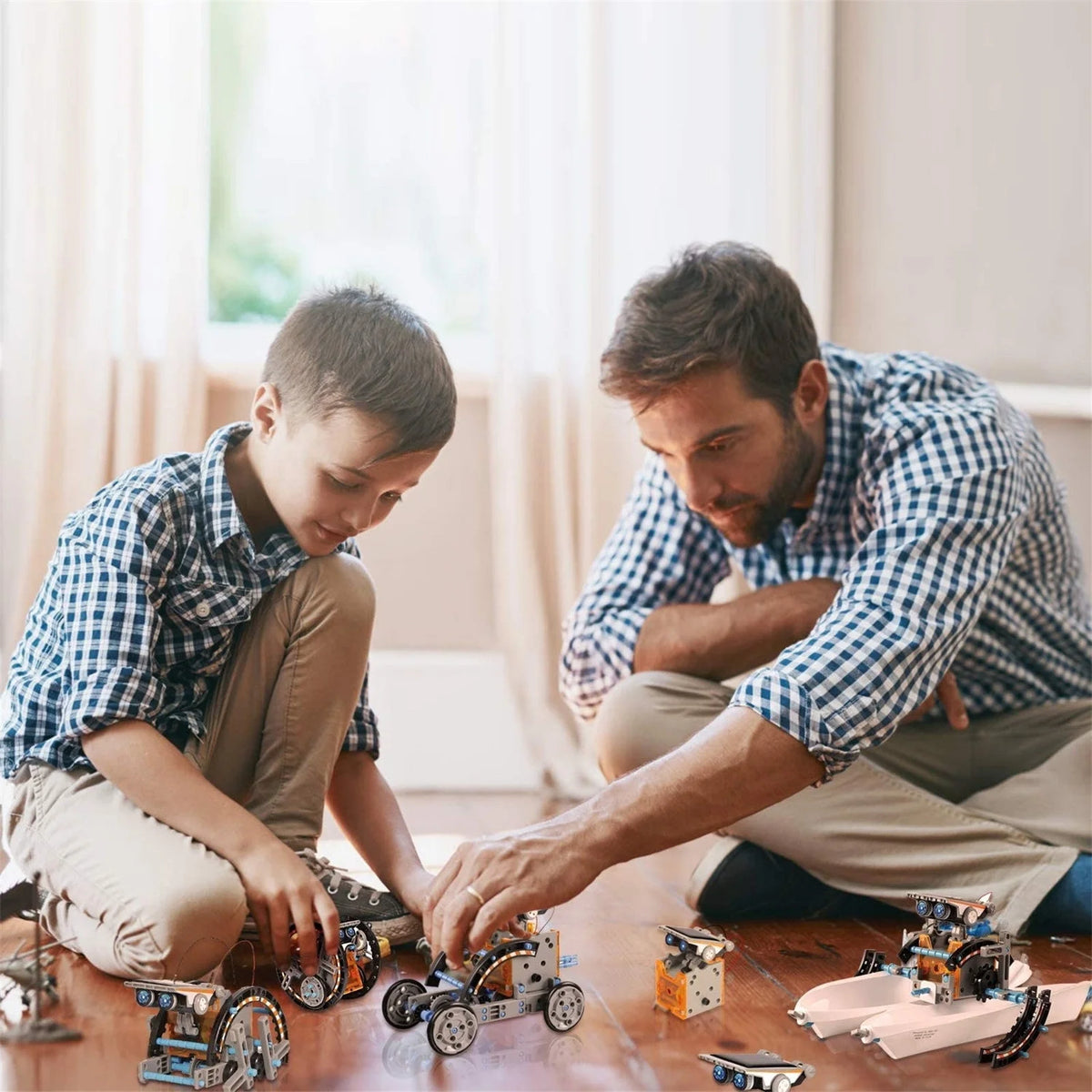 Solar Powered Robot Construction Kit Science Experiments I160