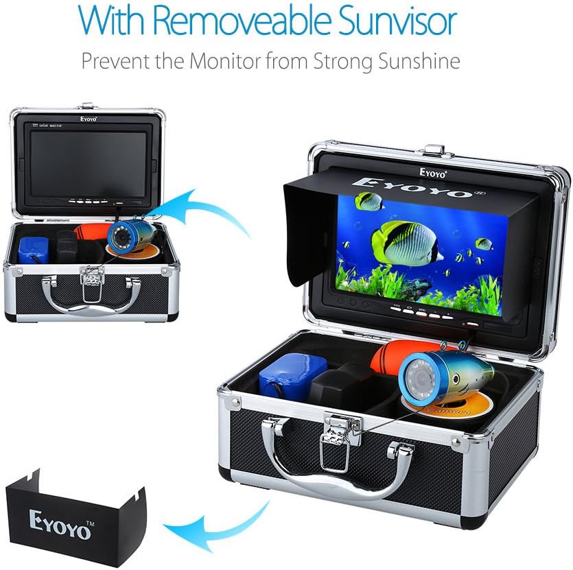 Underwater Fishing Camera with 7" LCD Monitor and 15m Cable Q465