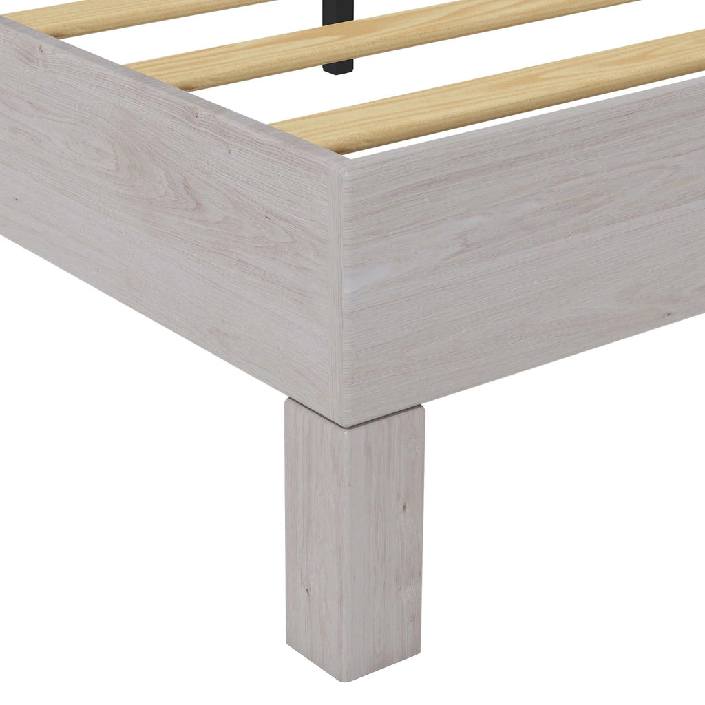 King Wood Bed Frame with Headboard M31154
