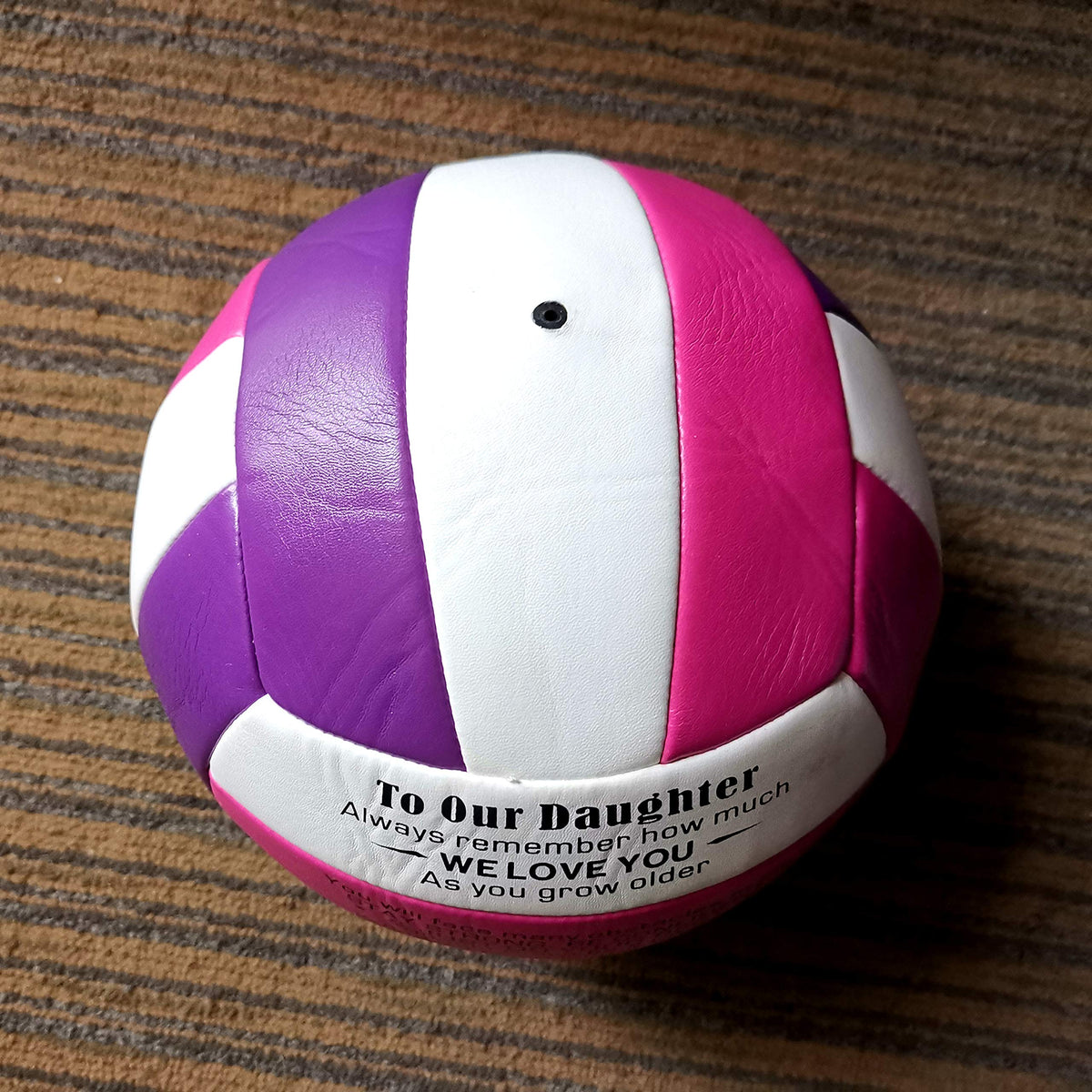 Pink 8 Inch Soft Touch Beach Volleyball H413