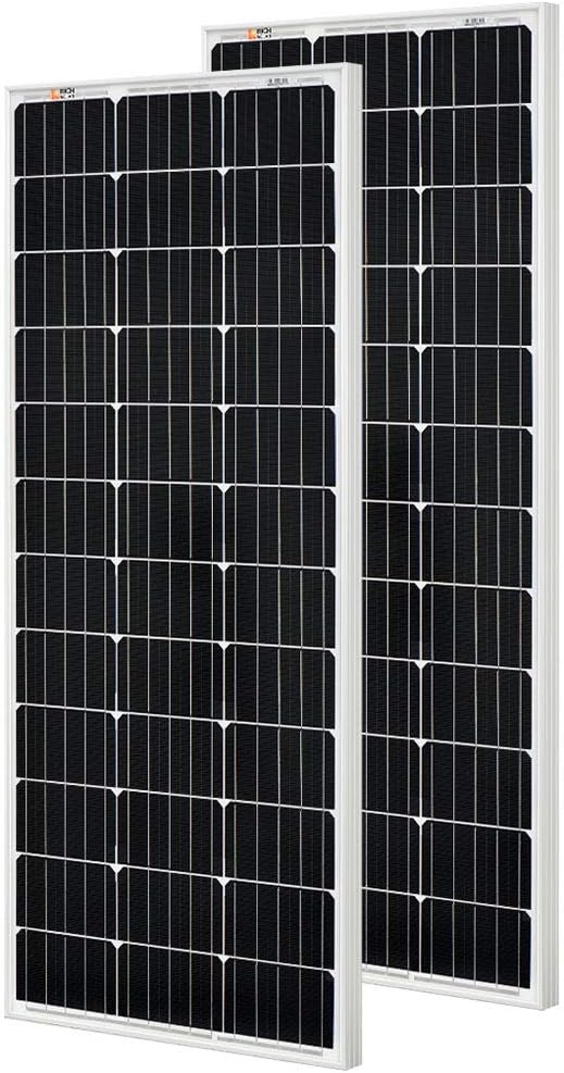 200 Watt 12 Volt Monocrystalline Solar Starter Kit with MPPT Charge Controller Q750375