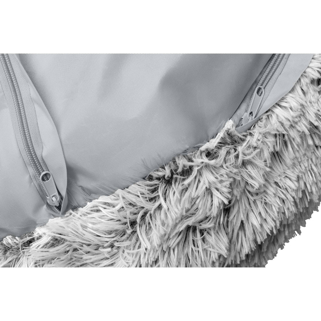 Large Mist Gray Donut Dog Bed S2398