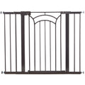Bronze Tall & Wide Walk Thru Baby Gate C78774