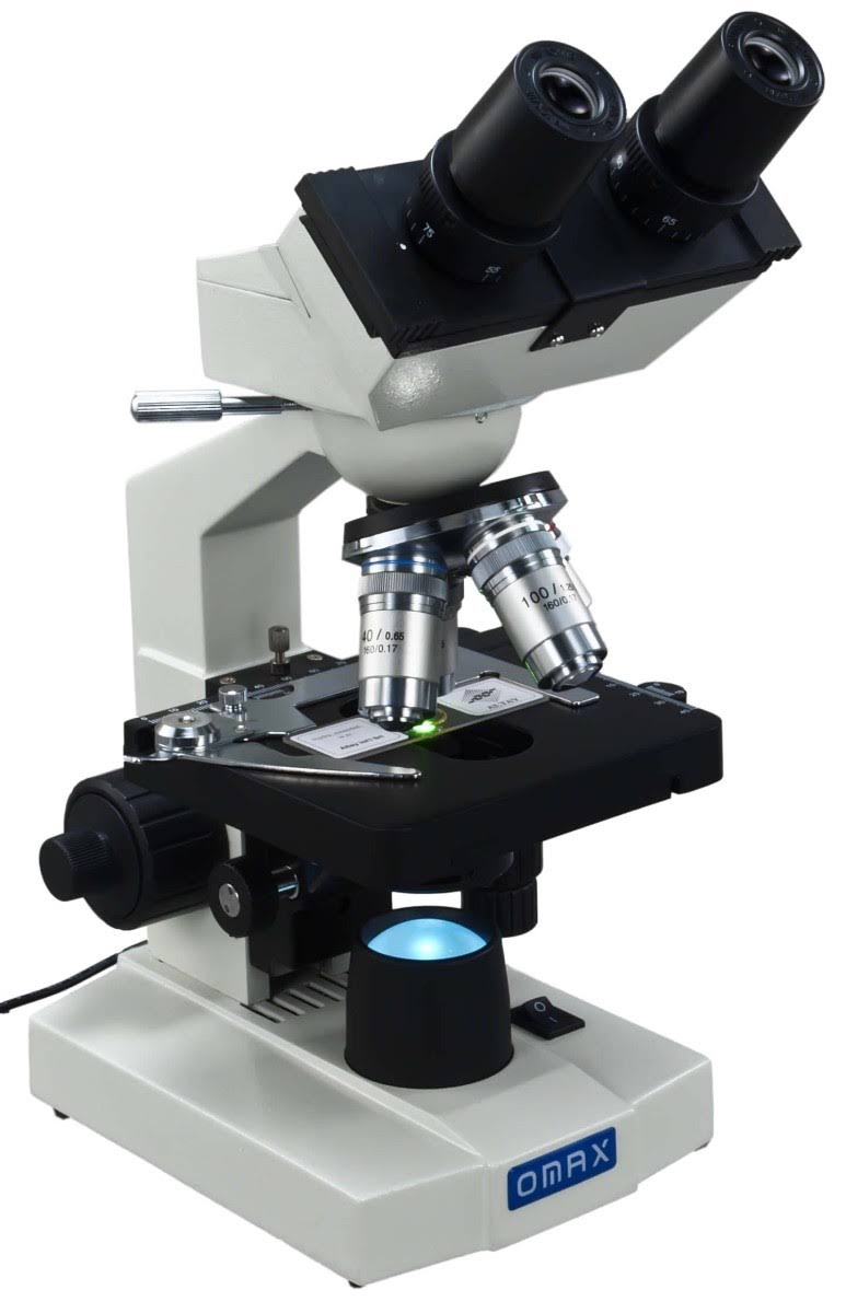 40X-1600X Binocular Compound Microscope with USB Camera M918