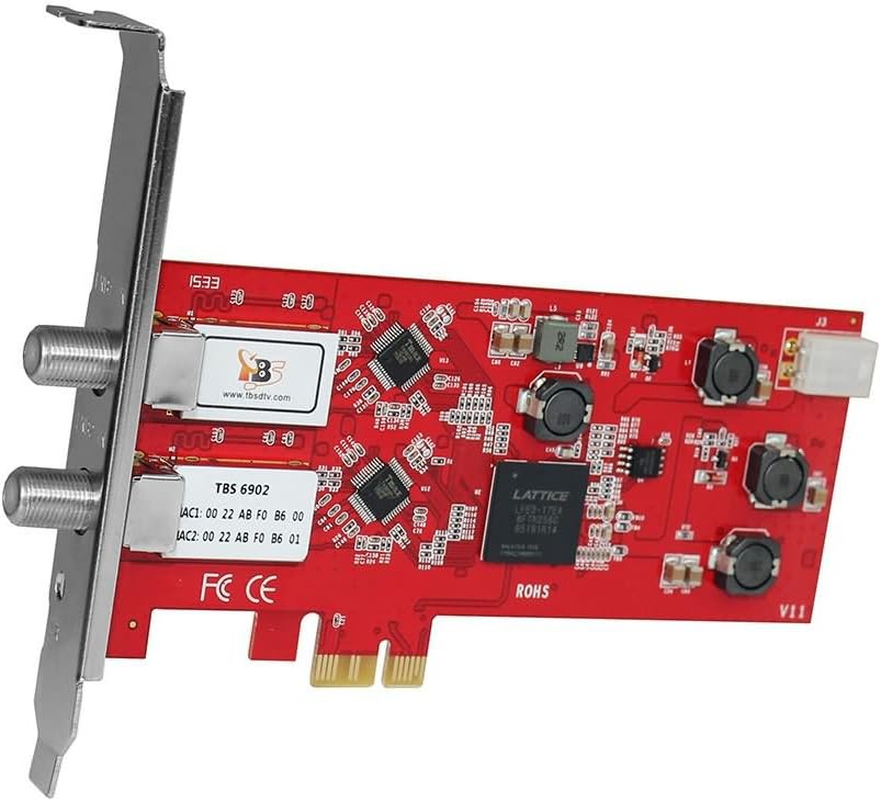 Dual Satellite PCIe TV Tuner Card DVB-S2 B8543
