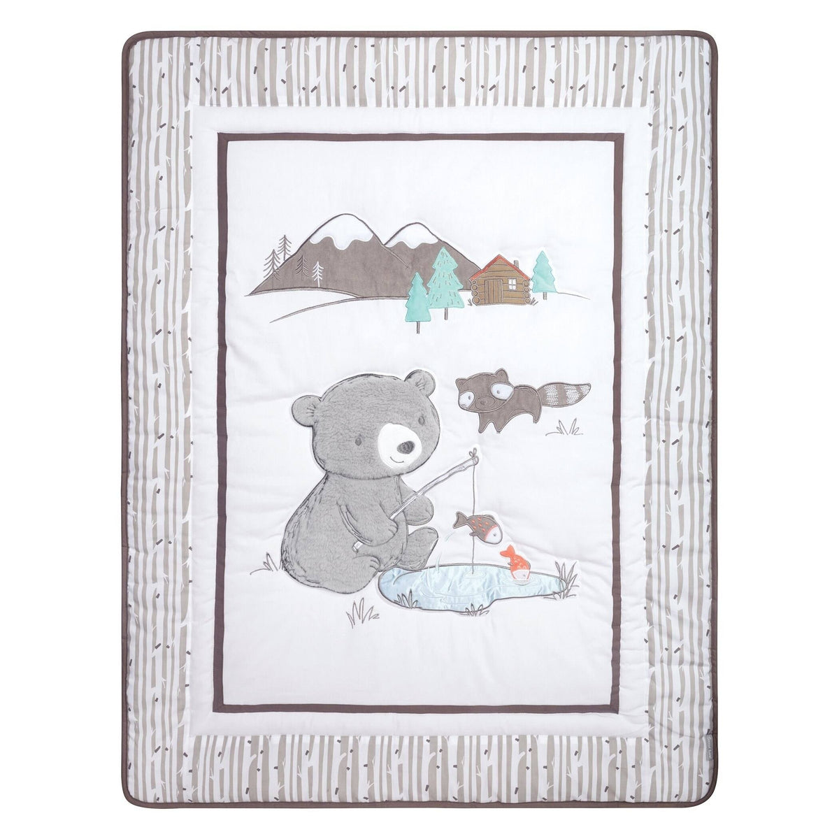 3 Piece Crib Bedding Set K63666