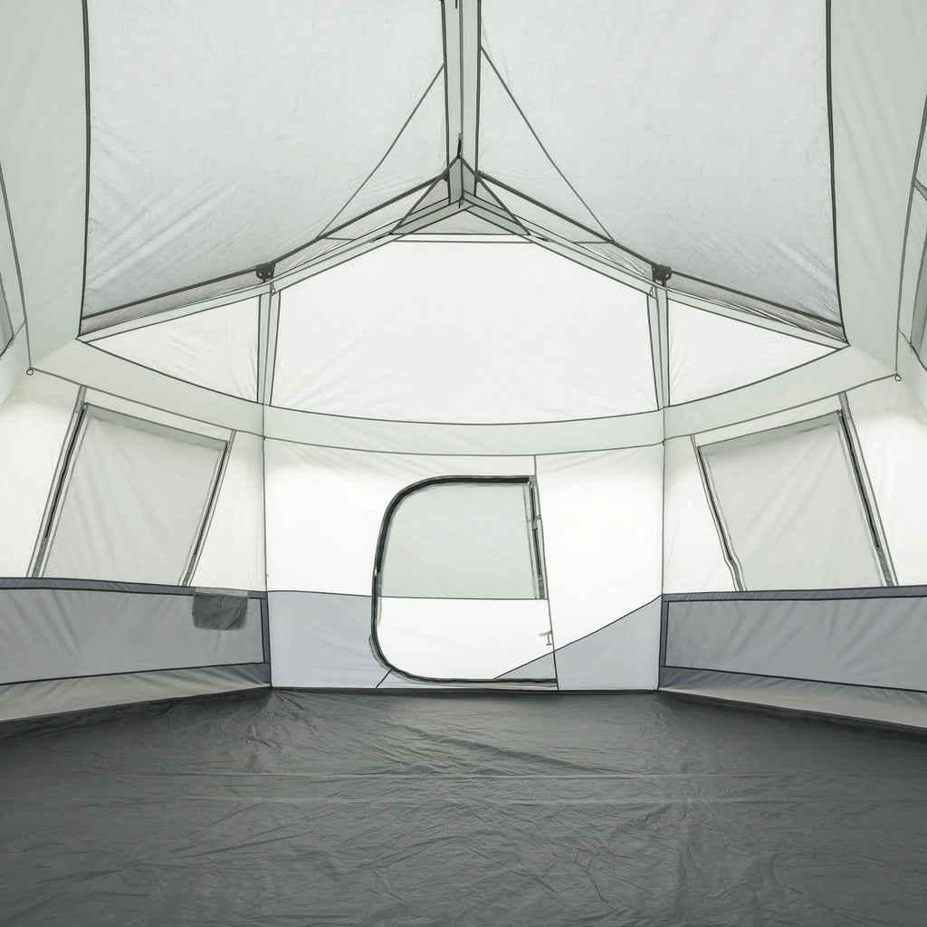 17' x 15' 11 Person Hexagon Cabin Tent N985