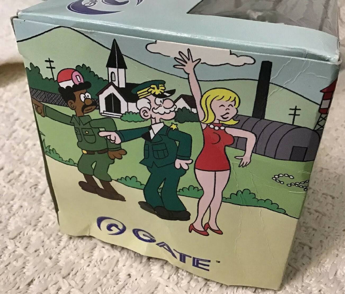 Die-Cast Beetle Bailey in Willys Jeep Q731685
