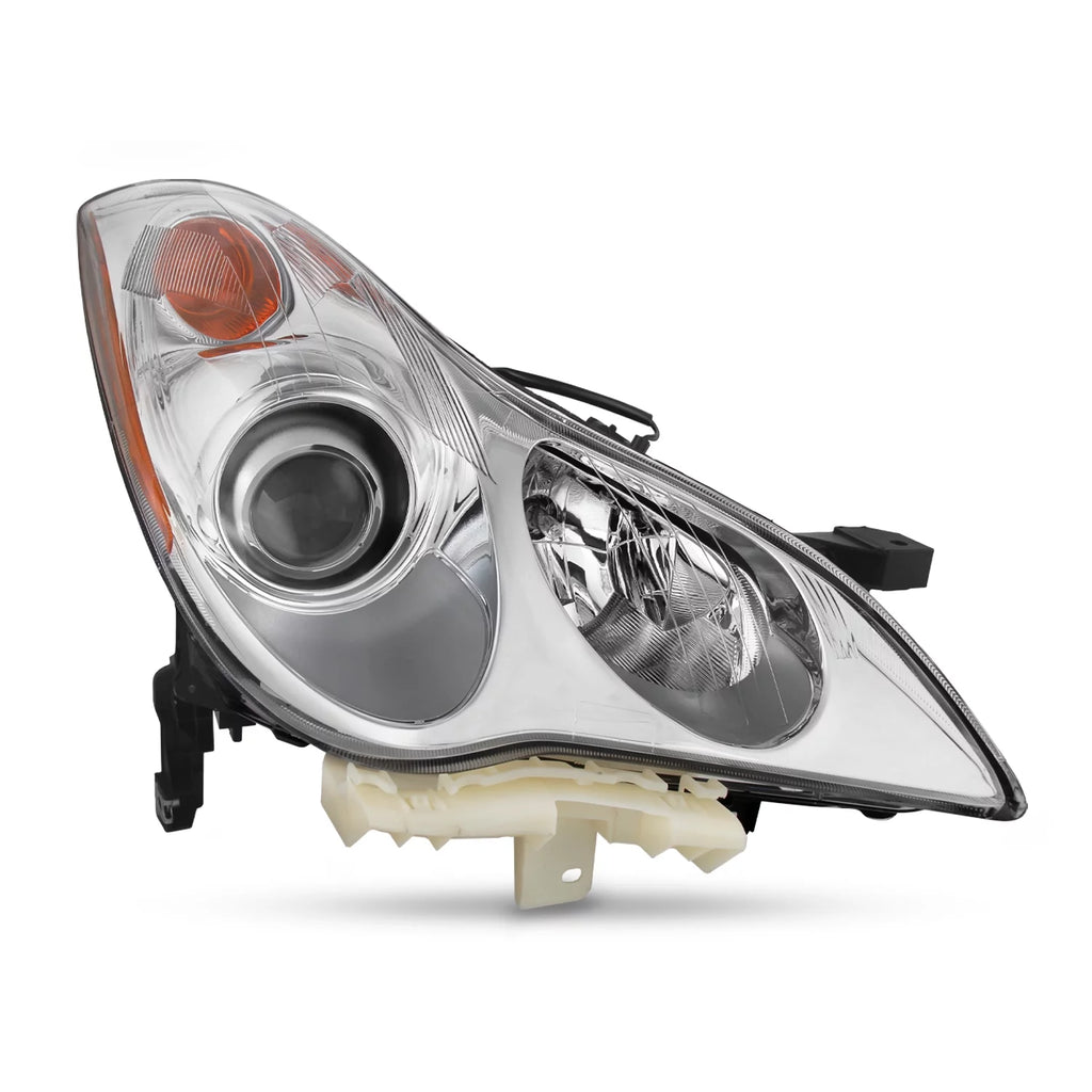 Chrome Projector Headlight Passenger Right D79355