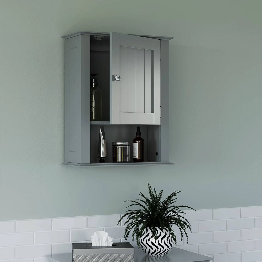 White One Door Wall Cabinet M622826