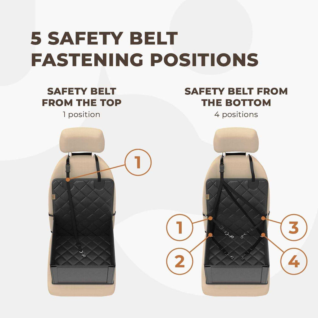 Extra Stable Dog Car Seat for Small to Medium-Sized Dogs D915531