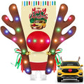Car Reindeer Antlers & Nose with Lights A493899