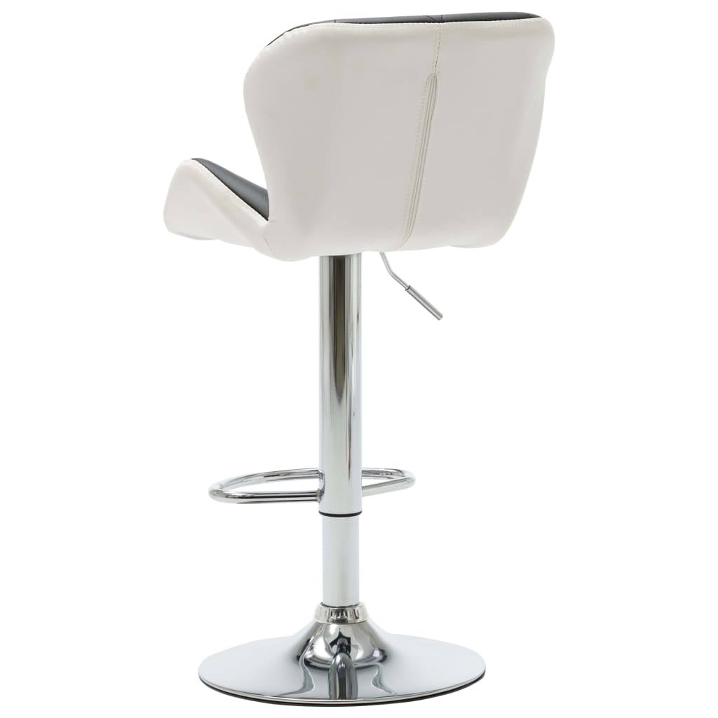 Orange Faux Leather Bar Stool Z545840