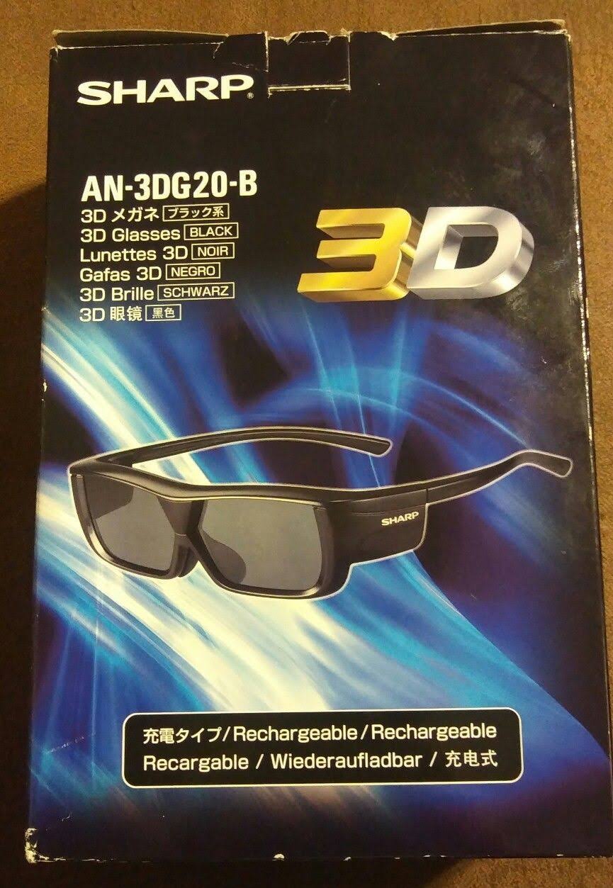 Black 3D Glasses J63632