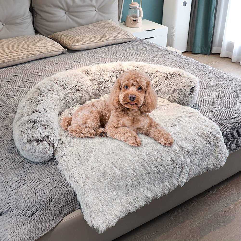 Waterproof Plush Dog Bed N576307
