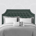 Green Twin Headboard B177