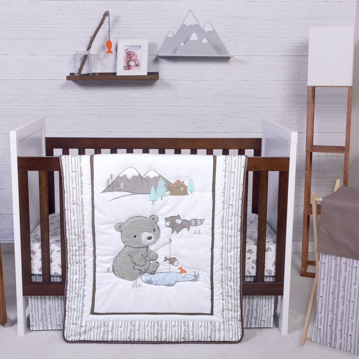 3 Piece Crib Bedding Set K63666