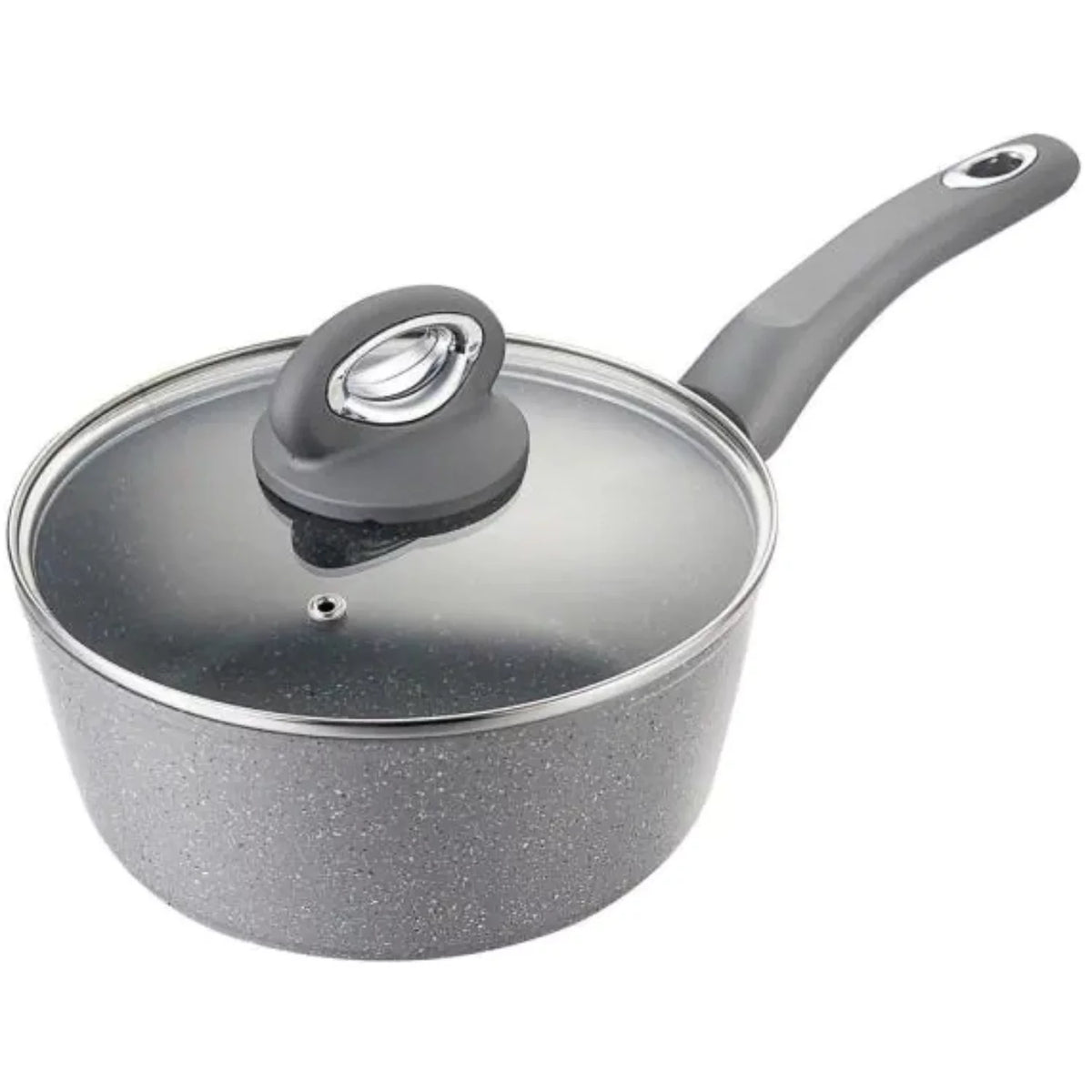 Aluminum 2.5 Quart Sauce Pan with Glass Lid L379708