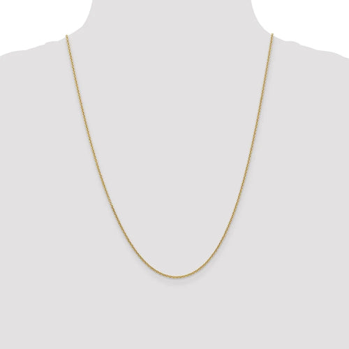 14kt Yellow Gold 24 inch Cable Chain with Lobster Clasp K3522