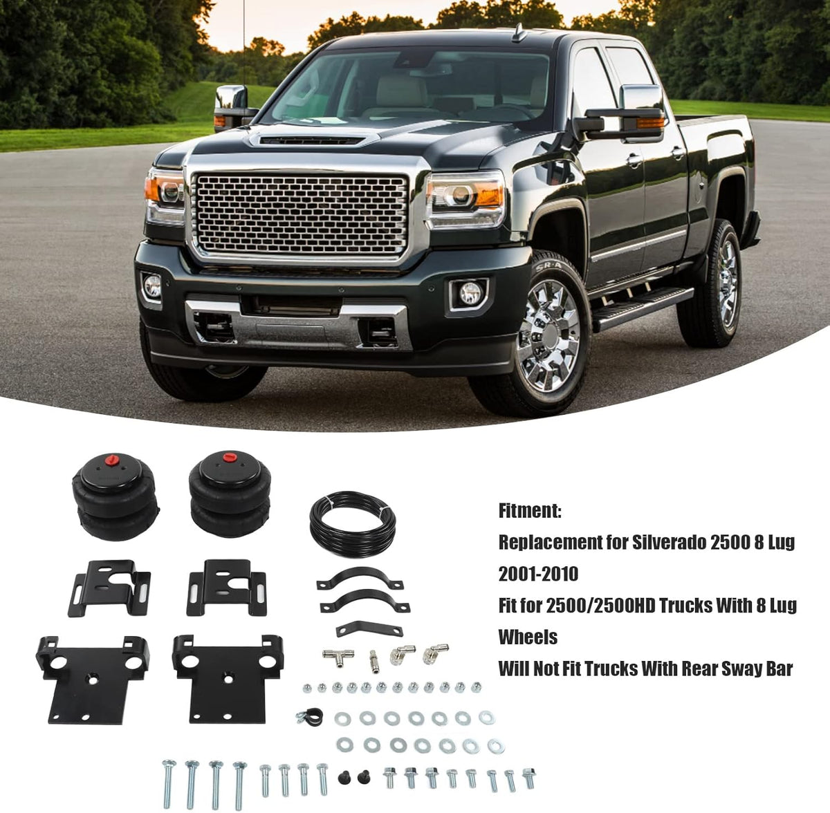Air Suspension Kit 5000 lbs P176650