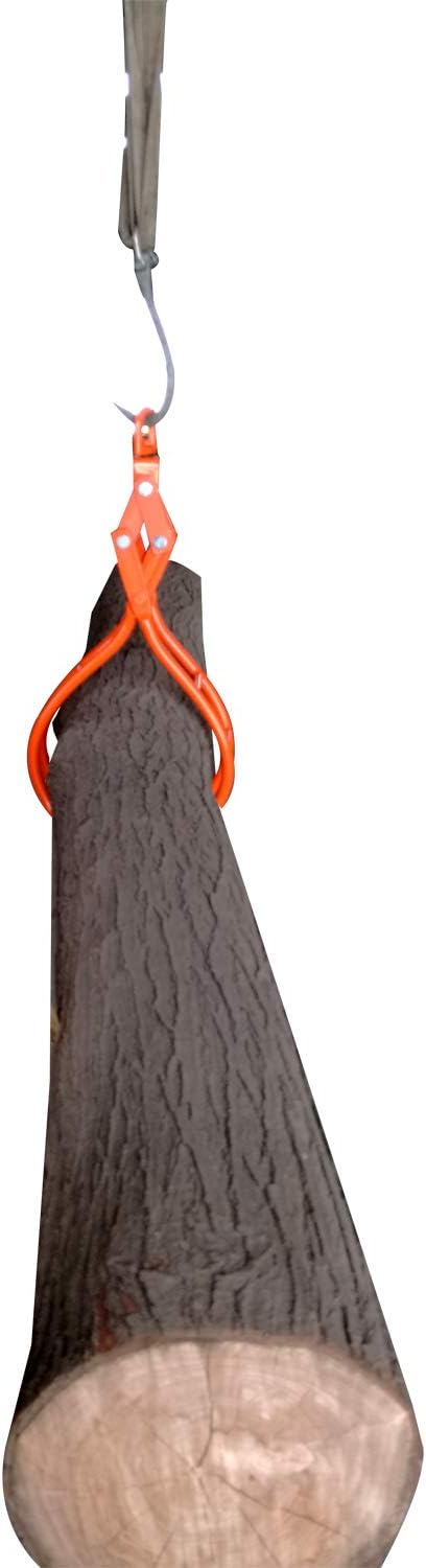 28" 4 Claw Heavy Duty Solid Steel Log Lifting Tongs D884