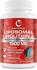 Urolithin A 1500mg 120 Softgels J1203