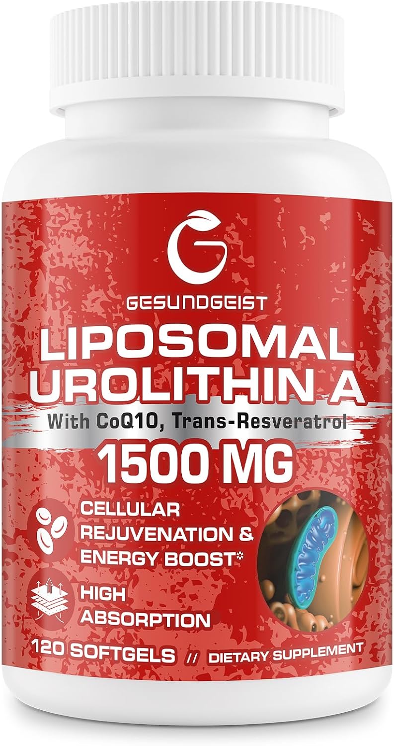 Urolithin A 1500mg 120 Softgels J1203