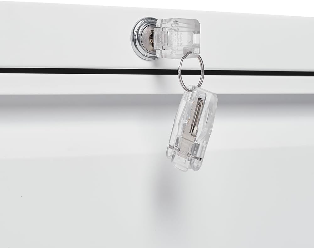 White 3-Drawer Metal Lateral File Cabinet Y932