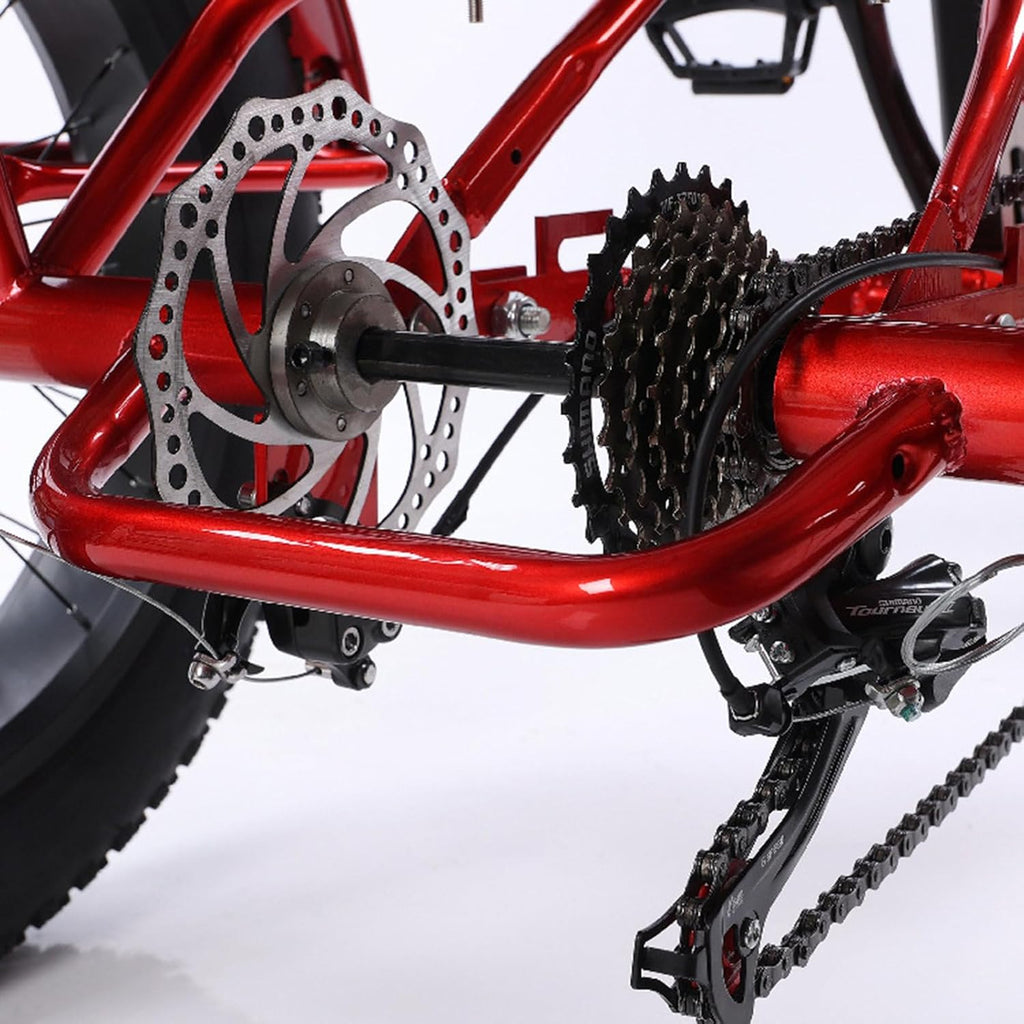 7-Speed All Terrain Fat Tire Trike 26'' Front Wheel 24'' Rear Wheel F3660