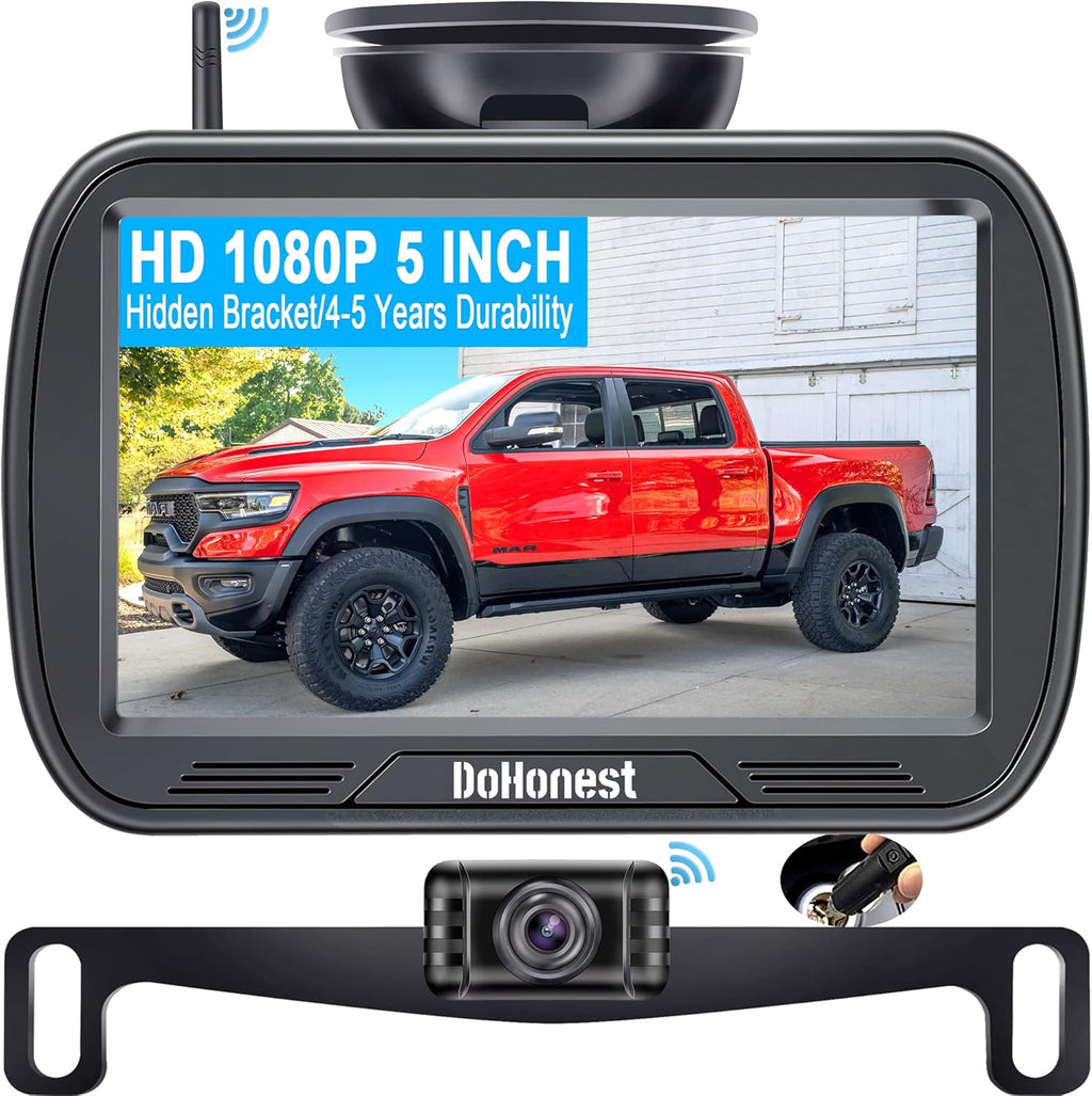 5'' Monitor HD 1080P Bluetooth Rear View Camera S724503