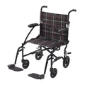 Ultra Lightweight Transport Wheelchair (Black) X486