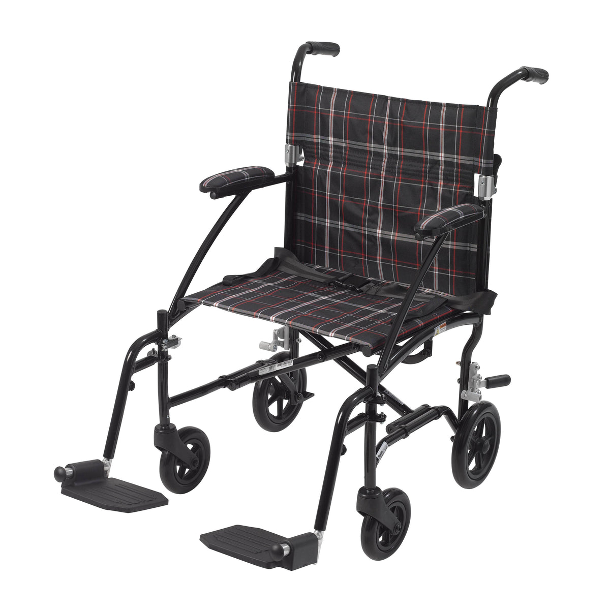 Ultra Lightweight Transport Wheelchair (Black) X486