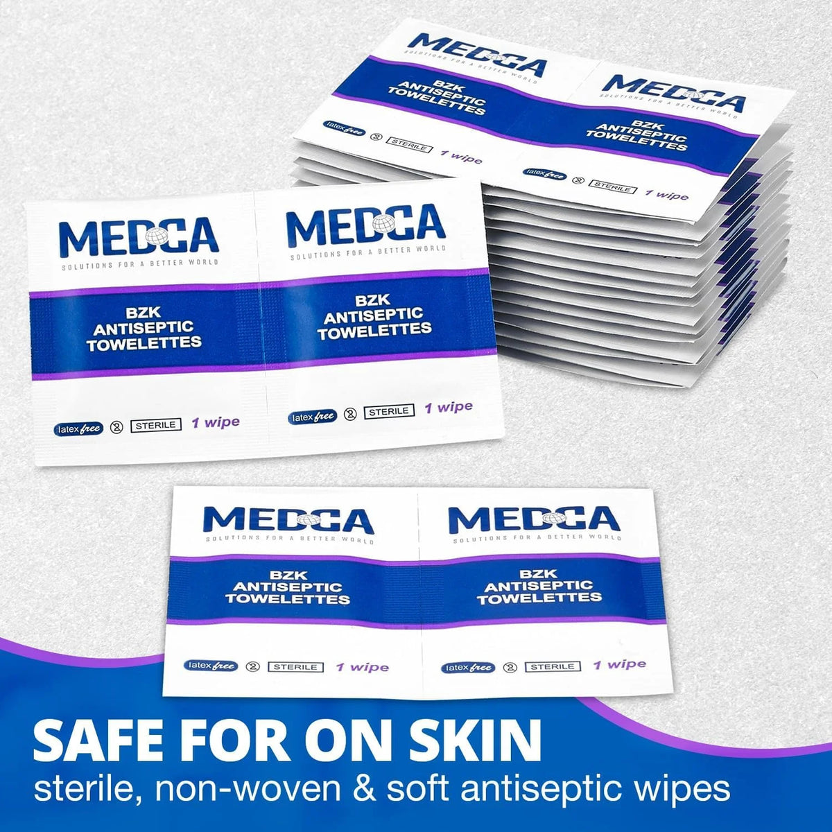 BZK Wipes Pack of 1000 H4182